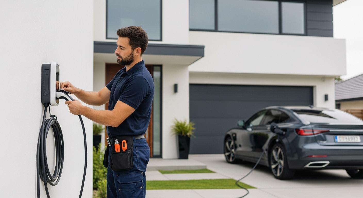 Professional EV charger installation services