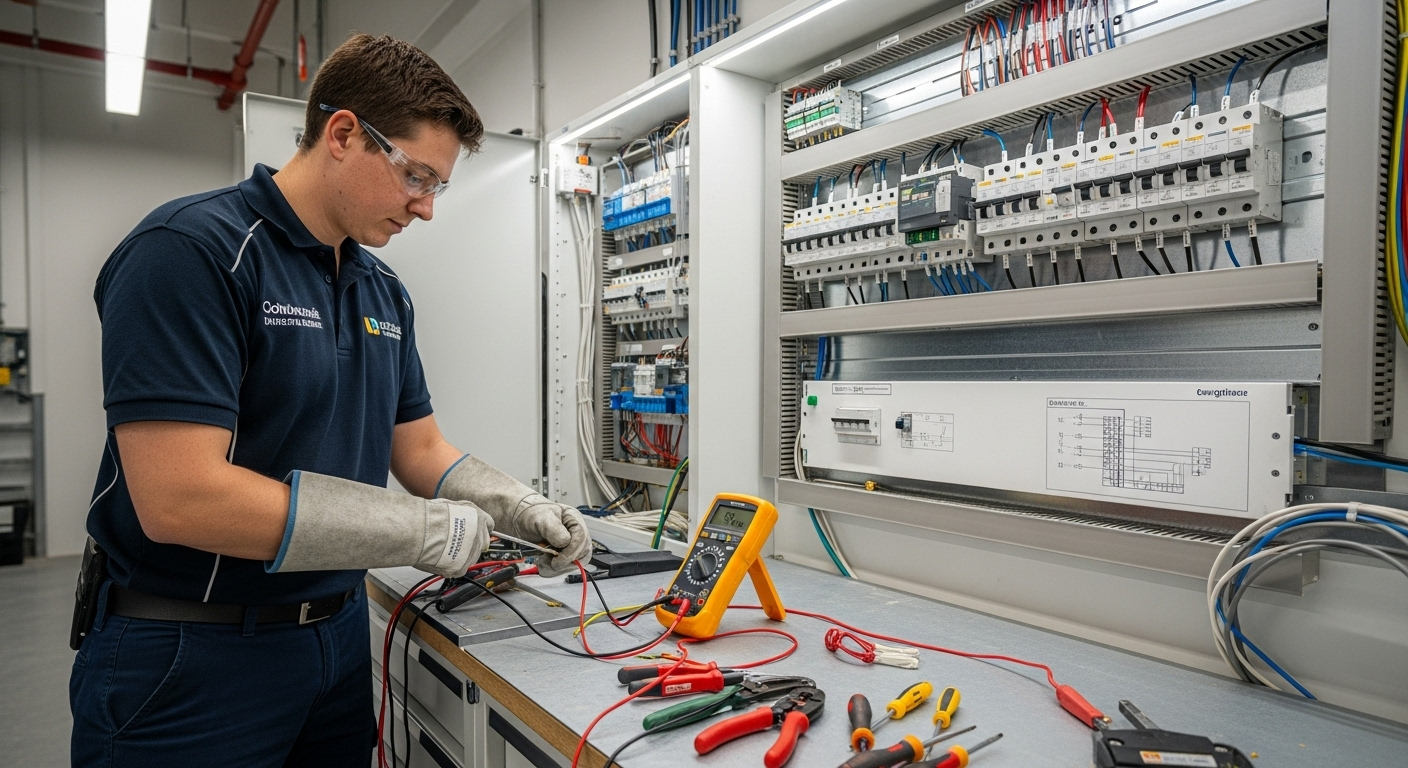 Professional switchboard upgrade and electrical panel installation